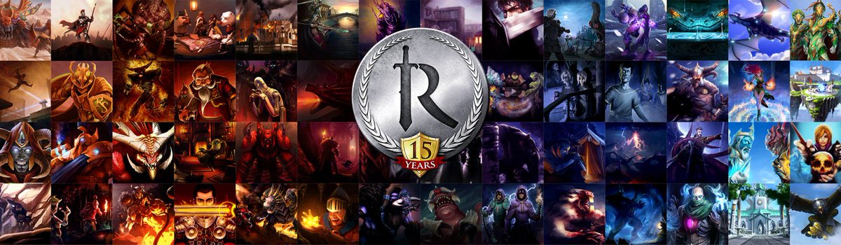 RuneScape's tweet photo. We're proud to be so old! Check out our #RuneScapeAt15 YouTube playlist: https://t.co/52mQPKvAOM https://t.co/diSXFuZ0QE