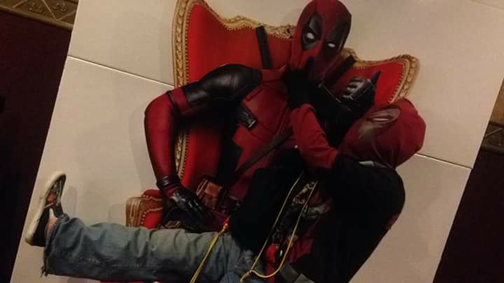johnny13r's tweet photo. Just saw Deadpool and it is one of the greatest movies ever made PERIOD!!! #Noticemedeadpoolsensi https://t.co/Q41crllvvs