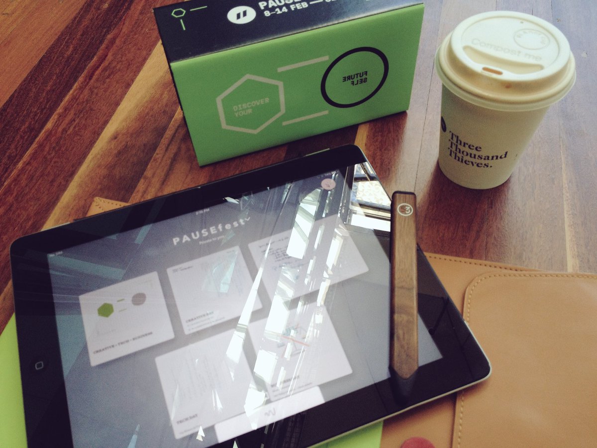 #53Pencil tips came just in time to take notes/sketch #onthego <a href="/PauseFest/">Pause Fest</a>! Tnx for the speedy support <a href="/FiftyThree/">One of God’s Favorites</a>!