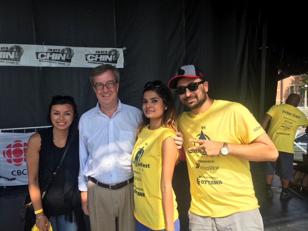SouthAsianFest's tweet photo. Good Times & Great Memories! #TBT @Meenz101 @xSherrz @dj2deep @JimWatsonOttawa #SeeUinAugust https://t.co/zF0Lf0uVTJ