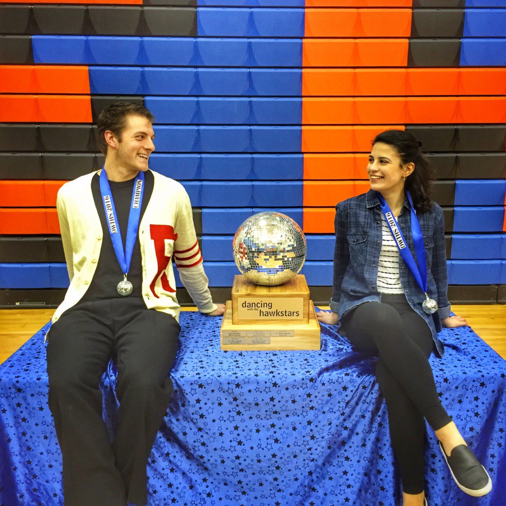 hehsStuCo's tweet photo. CONGRATS to our #DWTHS16 Champs @giuliaaaxox and @coachjohnulrich #ItsGreaseLightening https://t.co/UspCmTO4i8