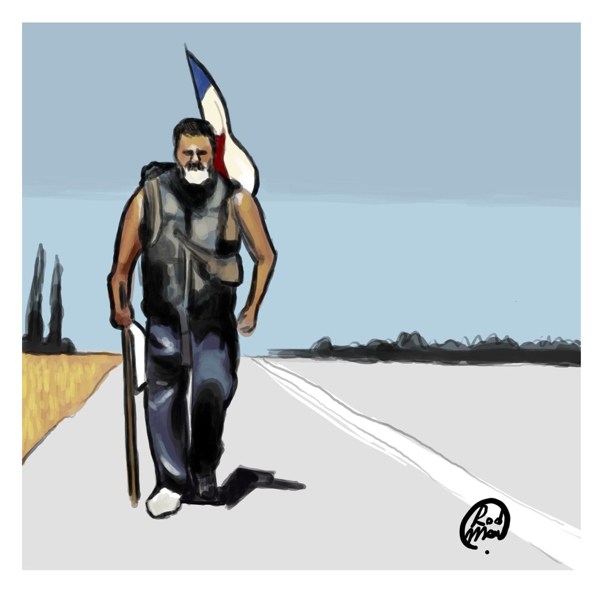 rod_pherros's tweet image. Mientras el cobarde se esconde,el verdadero hombre deja su vida por una causa  justa #lamarchadelpescador