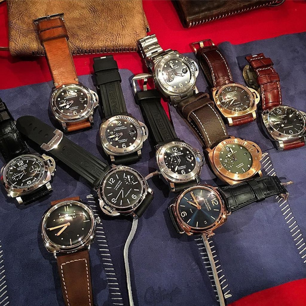 OCWatchCompany's tweet photo. So much #Panerai 😎🤓😎 #RedBarSF #RedBarCrew #OCWatchCompany #WatchStore #WalnutCreek https://t.co/GK0W5Btznr