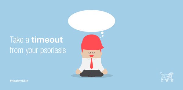 Be kind to yourself! Share your favorite tip for taking a break from #psoriasis. #DiscoverPsoriasis
