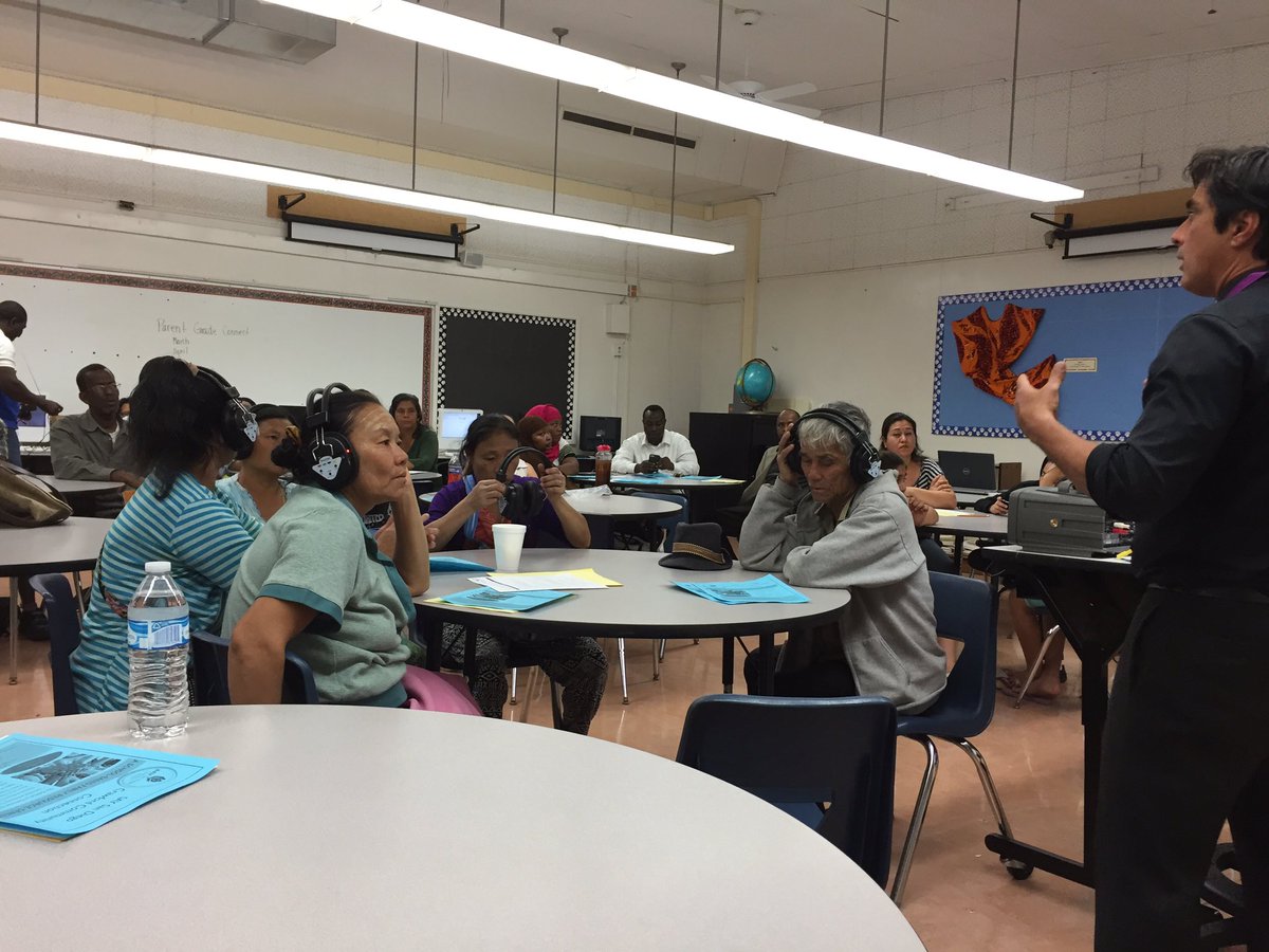 eherrera0214's tweet photo. Such a beautiful sight & sound. Our 3rd ELAC meeting was represented by at least four different languages! #yeahmann https://t.co/9aHDatwy17