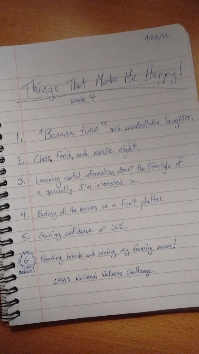 KickAcidosis's tweet photo. More happy things! I think I might continue this when the Wellness Challenge is over... #keepsmewell  #uawellness https://t.co/UtKee5rZYF