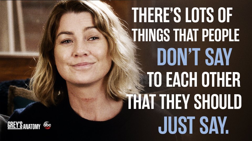 GreysABC's tweet photo. Truth. #GreysAnatomy https://t.co/XJPXn5AtEq