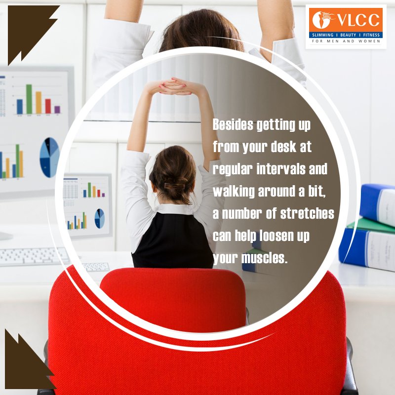 VLCCindia's tweet photo. Donโt forget to take that extra 2 min of break.Your body will thank you for it #VLCCWellness #BeBeYoutiful #StayFit https://t.co/fpHUNcAuBL
