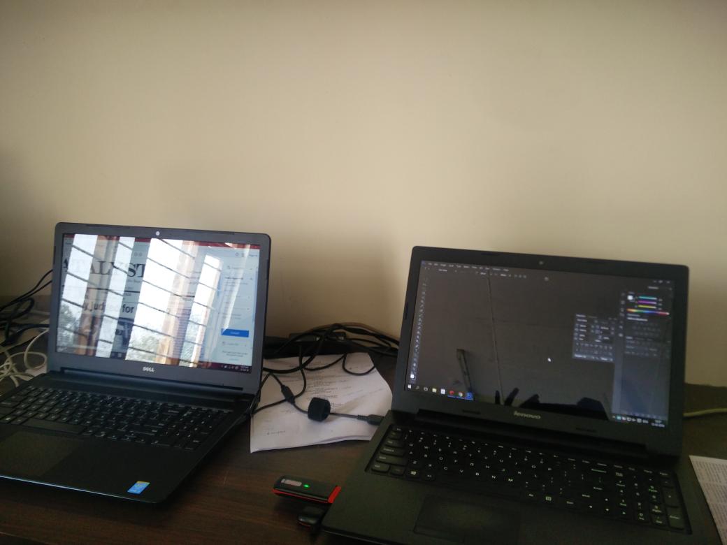 Avader12's tweet photo. Early morning designing. #Engster Magazine. #LitFestMeta day 3 begins @Pranay_Gunner7 @waltentiern @LitFestMeta https://t.co/l0r8aXxUJS