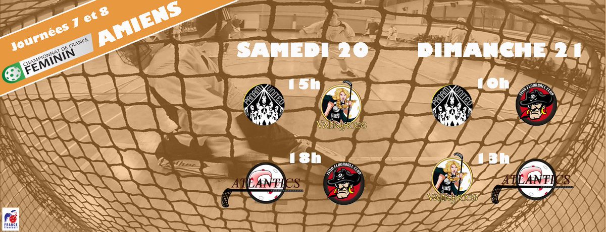 Just one week before next french women championship games in Amiens. Who will run ranking ? #Floorball