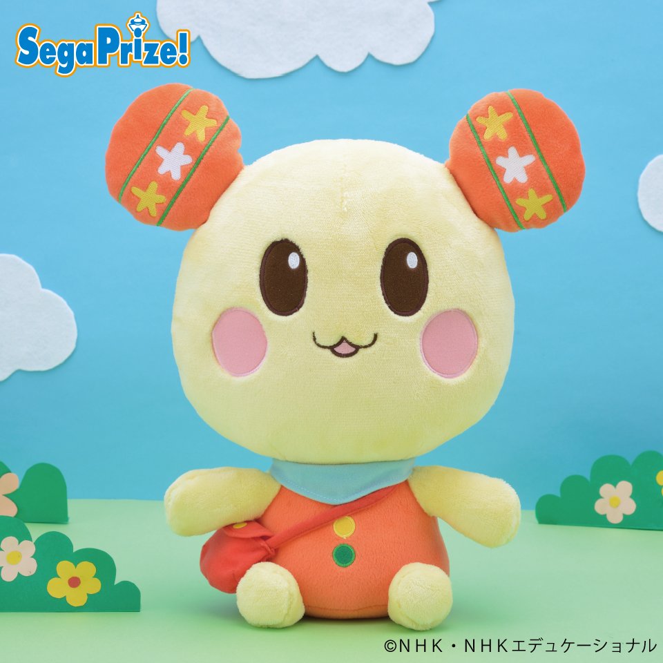 セガプライズ】スカーフを巻いて、バッグをさげたお出かけスタイルの