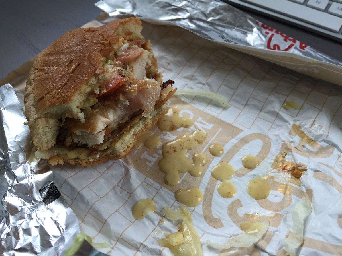 khedaywi's tweet photo. Yum! @Arbys is now serving bacon, swiss and raw chicken. #salmonella #donteatarbys #makesyousick https://t.co/PP5oJiWl6w