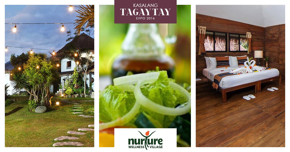 KTagaytay's tweet photo. REGISTER at https://t.co/ASz8FYe39L and get a chance to win an overnight stay 4 two exclusively at Nurture Spa. https://t.co/QiNCBO7RcU
