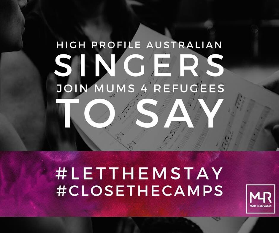 Mums4Refugees's tweet photo. Voices4Refugees tonight on The Project. PLS share. #LetThemStay #closethecamps https://t.co/EH462zt4kl