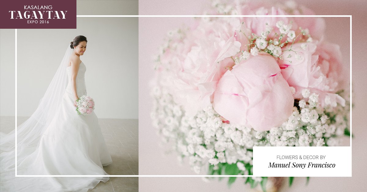 KTagaytay's tweet photo. Win FREE BRIDAL BOUQUET exclusively designed by Manuel Sony Francisco. Signup at https://t.co/ASz8FYe39L #Wedding https://t.co/Oj3qX0WI4t