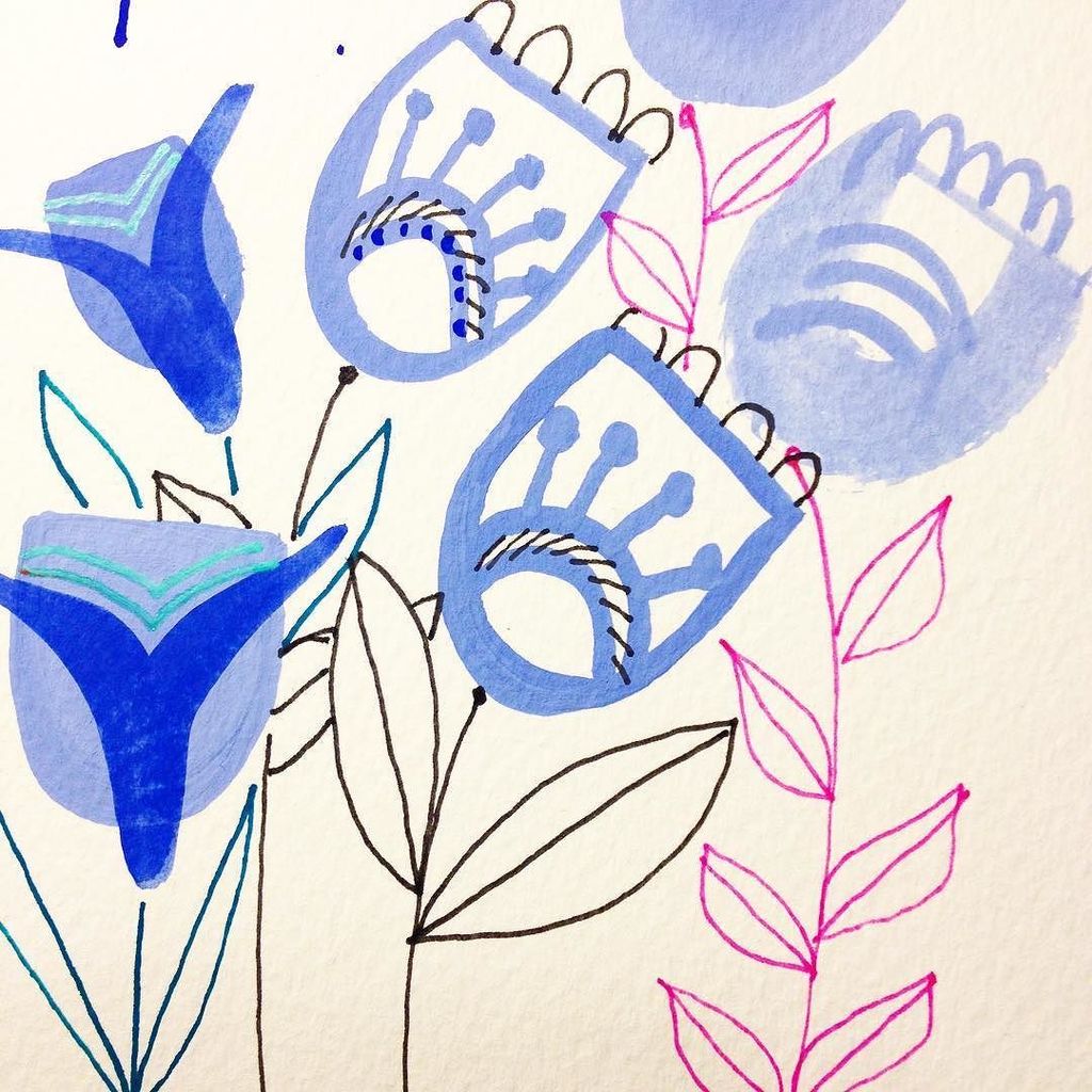 agnesschugardt's tweet photo. Florals galore #art #artist #illo #illustration #instaart #artistsoninstagram #createevery… https://t.co/SzbuKznGby https://t.co/gEVaVtNg8D