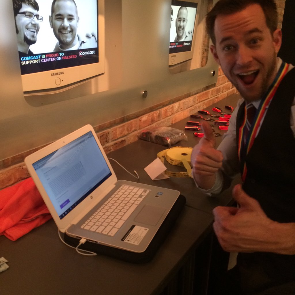 ProudToRun's tweet photo. Thanks to everyone who came to the Kick Off Party! Be sure to sign up for Proud To Run for $35 all Feb! #ptr2016 https://t.co/xT1yiPUoUC
