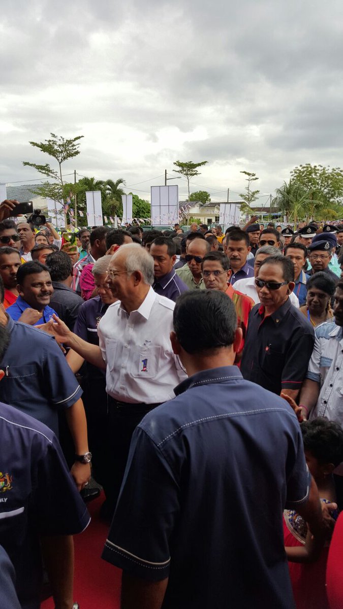 bernamadotcom's tweet photo. PM Najib pada perasmian SJK(T)  Jalan Paya Besar, Lunas, Kedah https://t.co/kTNXlh6z85