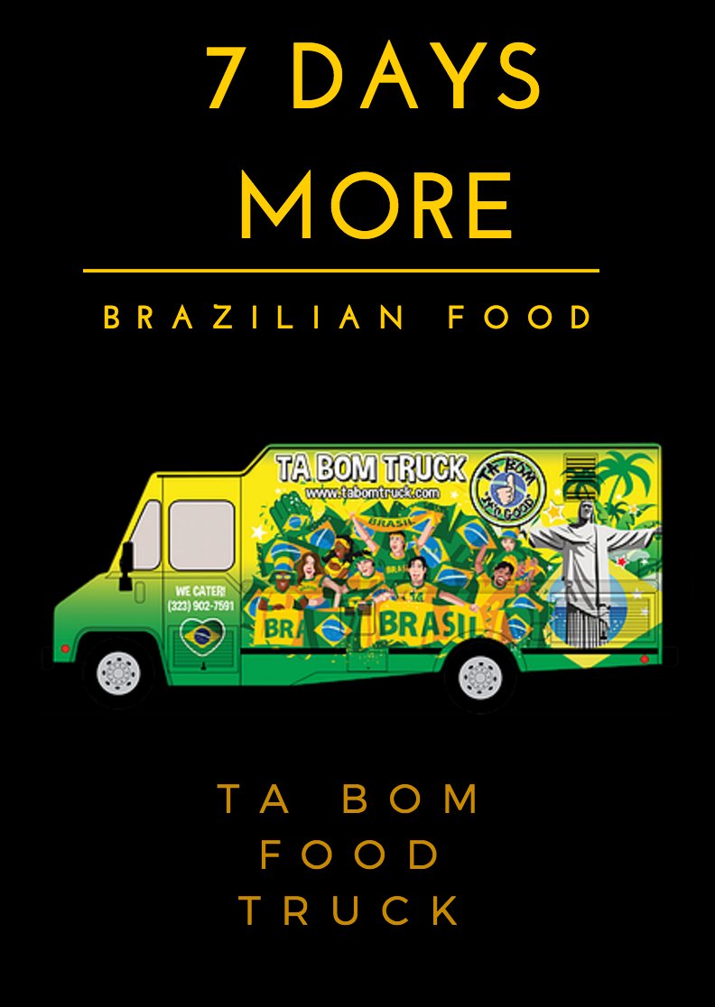 isausc's tweet photo. 7 more days until... Ta Bom FOOD TRUCK!! #isa #international #foodfair #brazilian #foodtruck https://t.co/8iiwO2JBjN