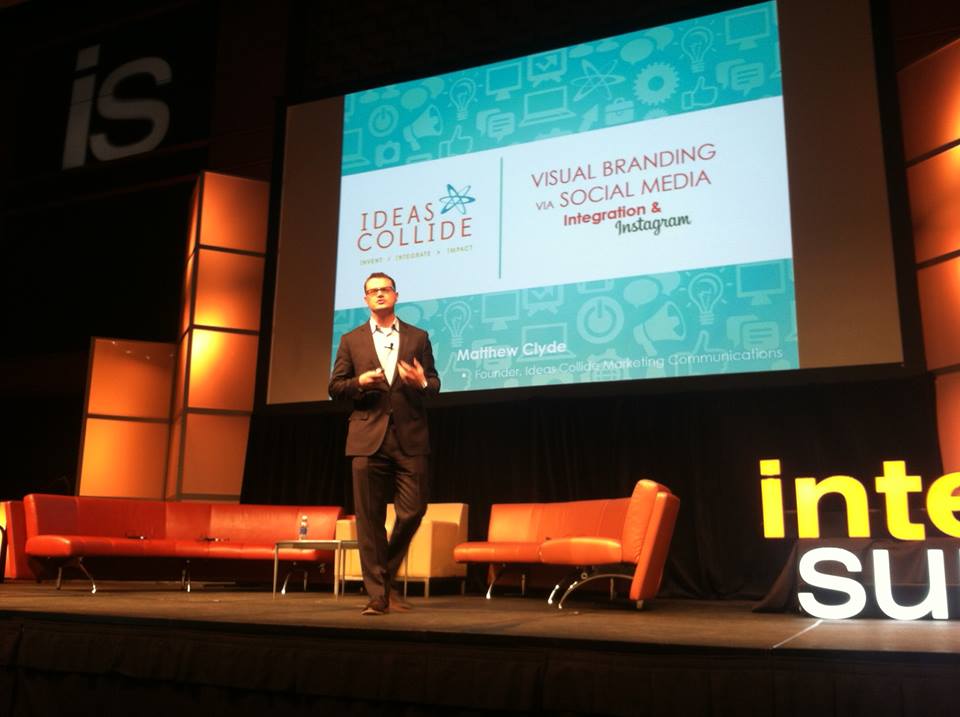 IdeasCollide's tweet photo. Is your content marketing grown up? @MatthewClyde is just 4 days showing you the next step. #digsumphx #DSP16 https://t.co/iu7Y65JDq9