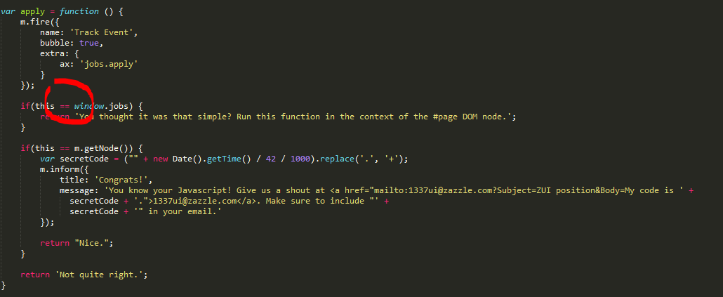 CodeIsReal's tweet image. Nit: It's more readable to test for equality instead of inequality!
#zazzle #code #nit #javascript #vs #typescript