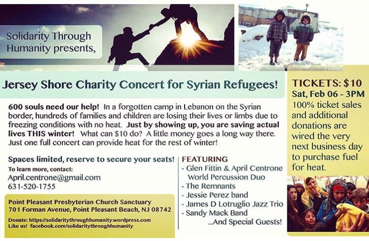 TheRemnants_'s tweet photo. #TheRemnants are playing a special acoustic set this Saturday for Solidarity Through Humanity in Point Pleasant! https://t.co/3KCNriGNee