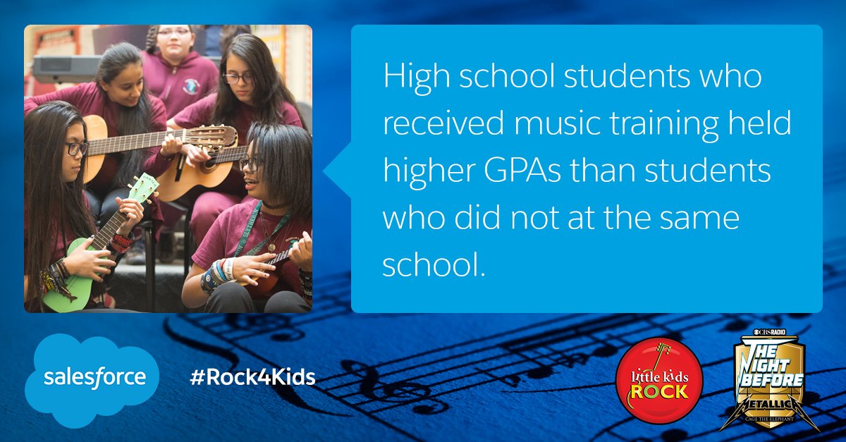 Dreamforce's tweet photo. Special thanks to @Appirio! We're so glad you #Rock4Kids. Support music education! Donate: https://t.co/lby30RB8X7 https://t.co/qW74KUU084