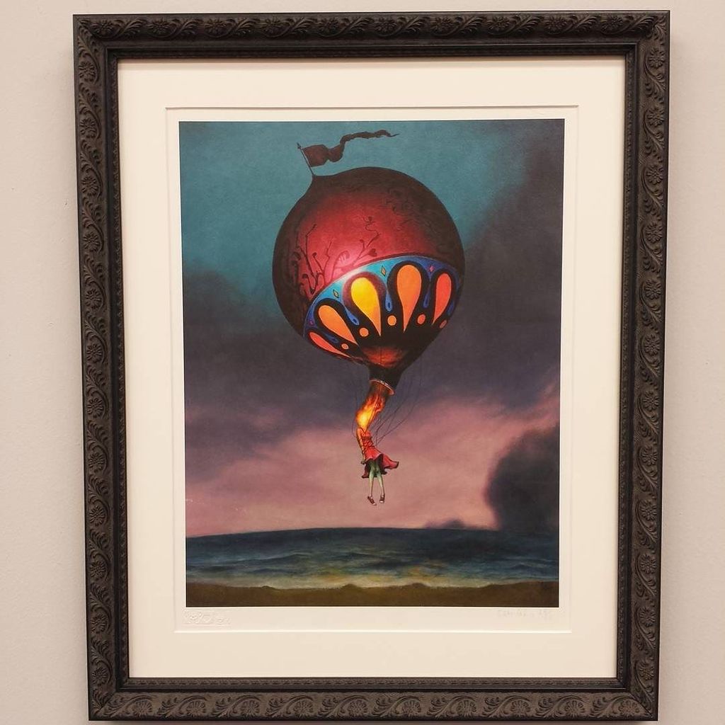 A beautiful and classic piece by @esao that we framed for a client this week. #StaticMedi… ift.tt/1UOWjIk