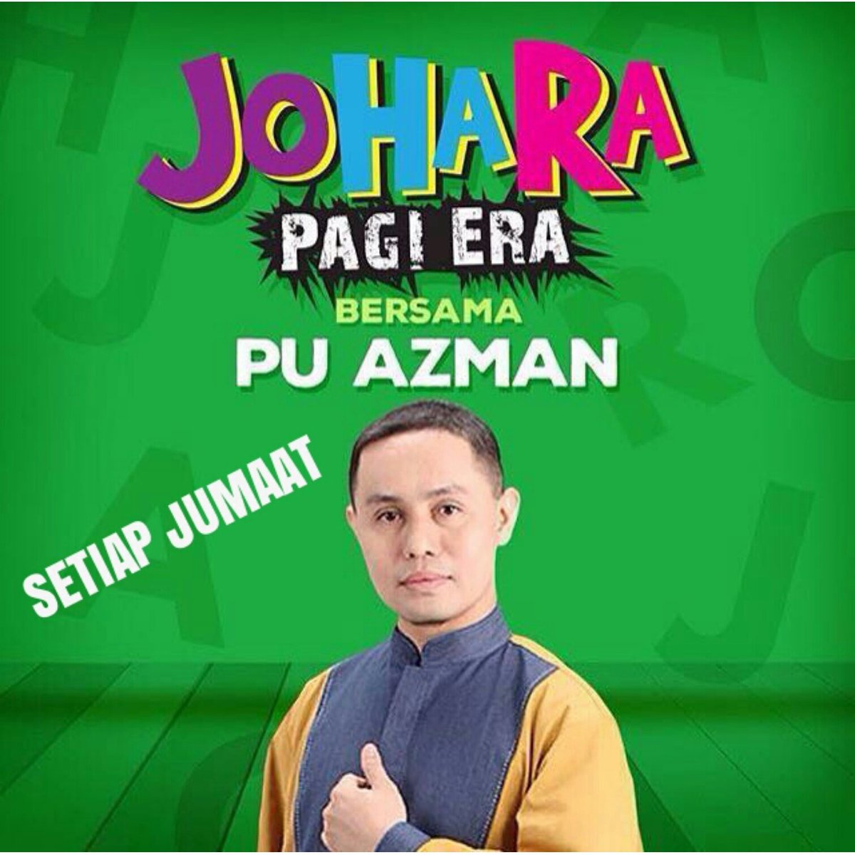 AzmanPu's tweet photo. SETIAP JUMAAT. Awal pagi. https://t.co/i3Ns1RCzkx