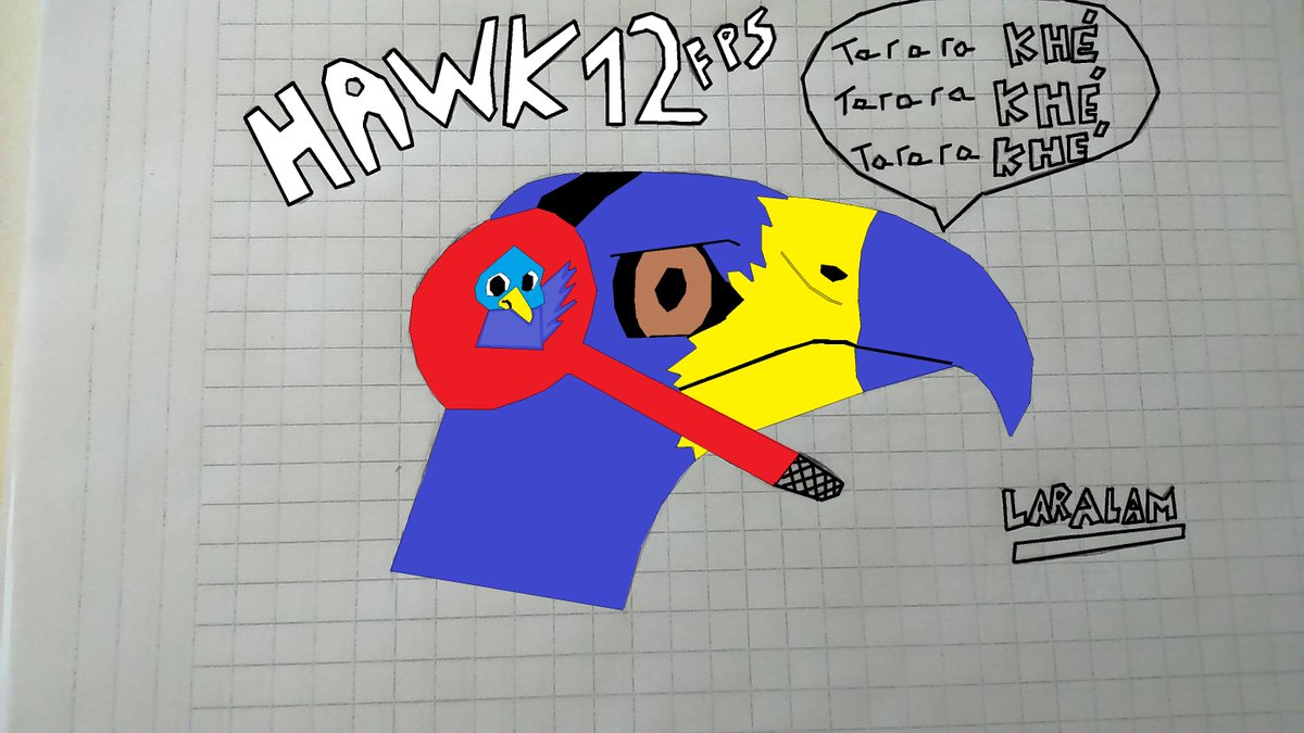 toyreal's tweet photo. como imagino a hawk cuando no pone la camara,con cariño hawk @aburridoenvacaciones @obradearte @laralam  @Hawk12FPS https://t.co/quDGkI7UFx