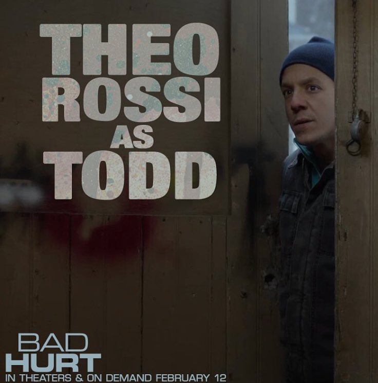 MichaelHarney4's tweet photo. Don't miss @Theorossi as Todd Kendall in @BadHurtFilm In theaters &amp;On Demand 2.12.16 #FamilyLeavesAMark #BadHurtFilm https://t.co/XqLxMiVeXX