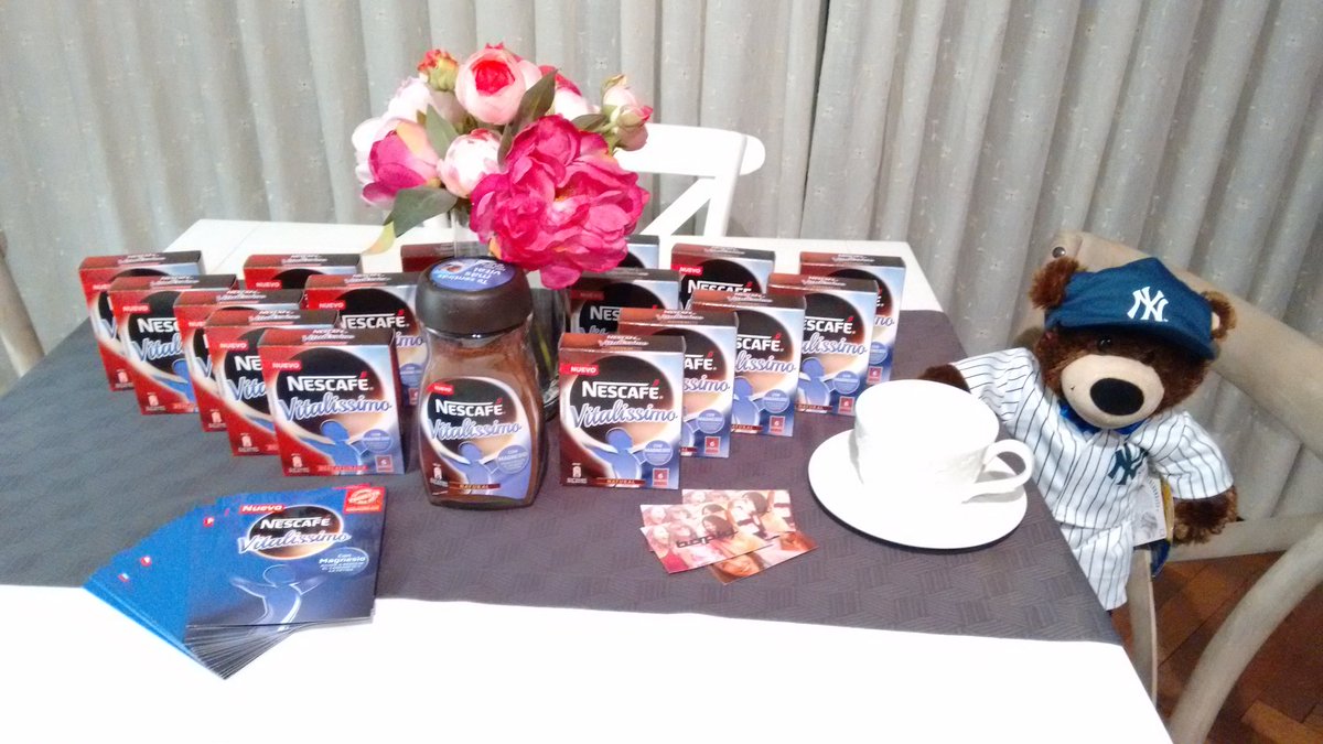 ¡Listos para empezar! #EstoyVitalissimo con <a href="/Nescafe_ES/">NESCAFÉ</a> <a href="/bopki_es/">bopki españa</a>