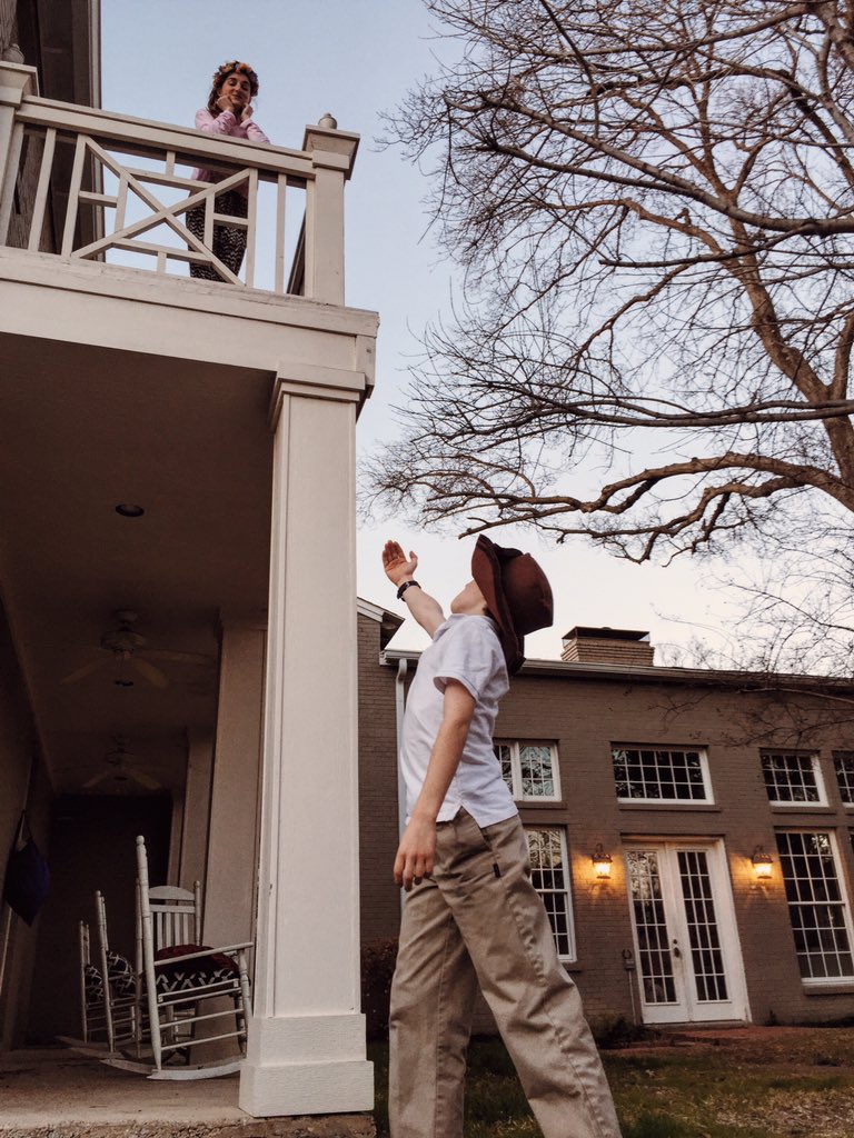 @heyheyannagay when your younger brother plays Romeo😐