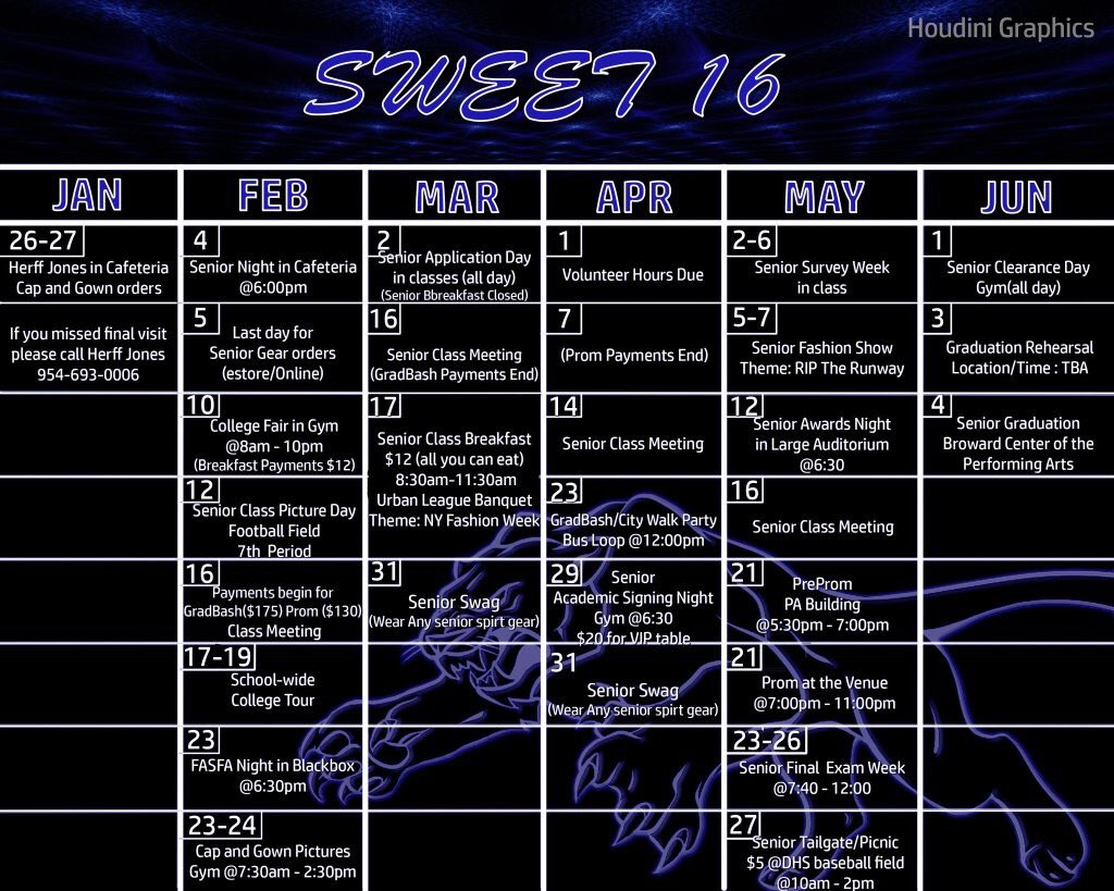 Dillard_Sweet16's tweet photo. Senior calendar 💙🙌 https://t.co/sguszX7v1Q
