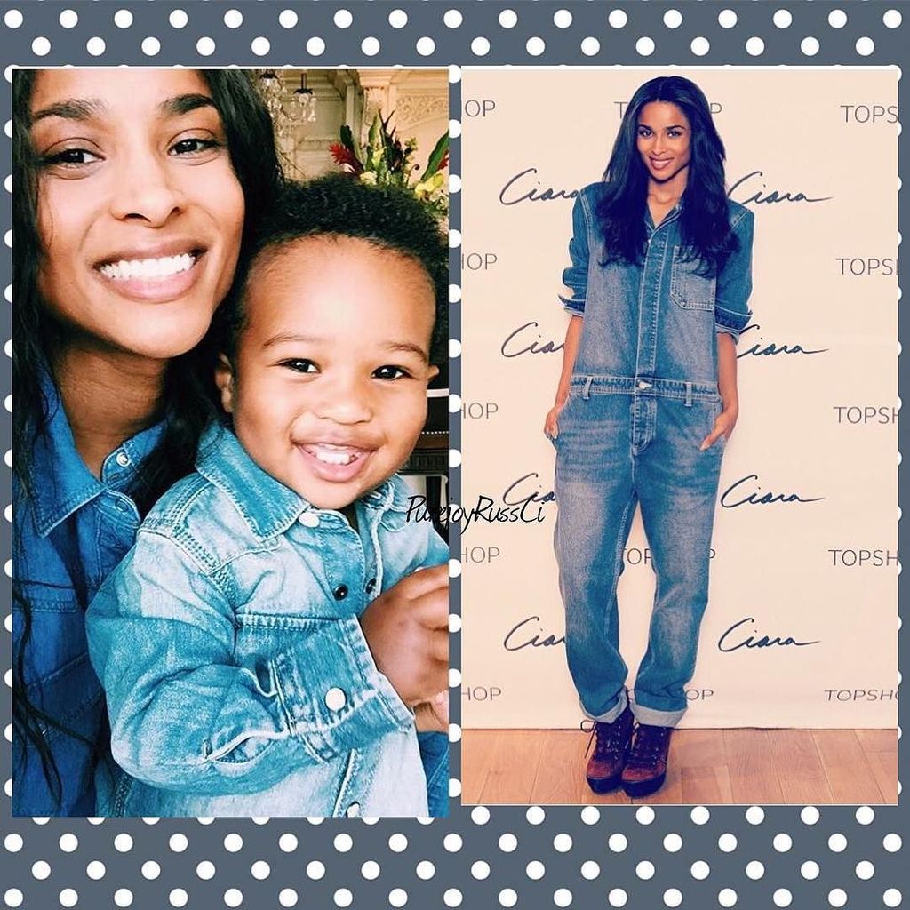 PureJoyRussCi's tweet photo. Ciara and Baby Future in denim. #Ciara #BabyFuture #MommyGang #MommieGang #MommieFirst #De… https://t.co/MGfIxHsVvq https://t.co/IsvidKsyH5