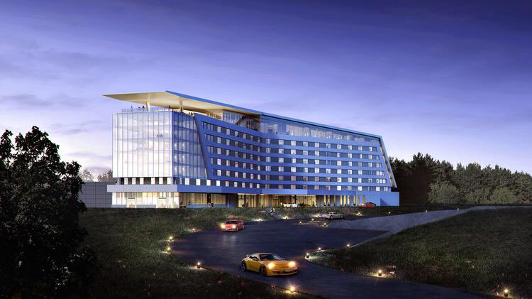 GAFollowers's tweet photo. A new five-star Solís hotel will be built next to the @Porsche HQ in Hapeville, GA. It's expected to open Fall 2017. https://t.co/MpMexKpuU8