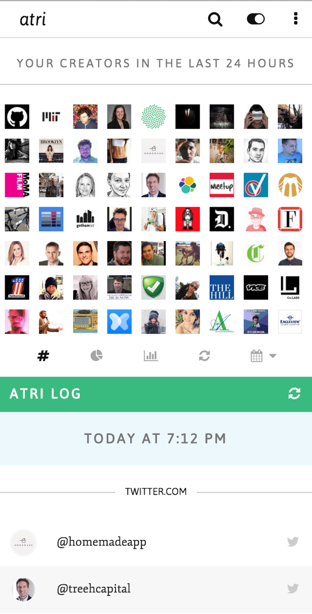 mankins's tweet photo. just released an update to @AtriDotMe  > we're reimagining a web w/o ads ..invite code: mm  https://t.co/CtcqI6HcA7 https://t.co/gadAws1whA