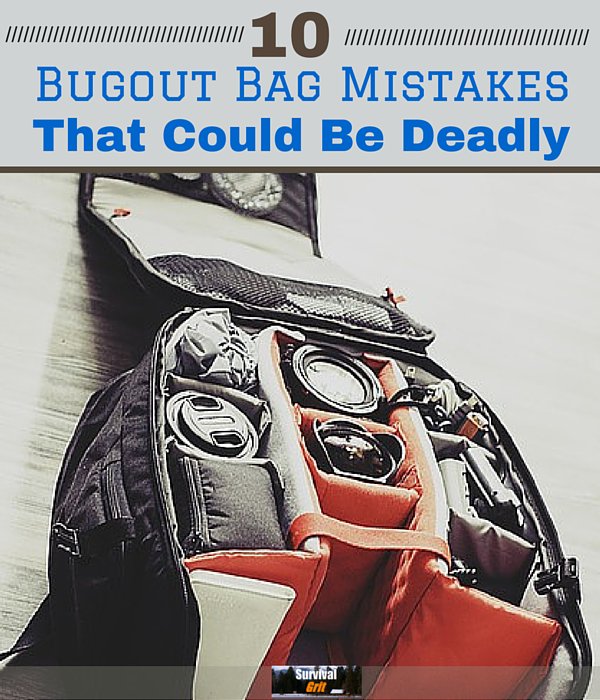 SurvivalGrit's tweet image. 10 Bugout Bag Mistakes You Must Avoid – They Could Be Deadly buff.ly/20JOirP
