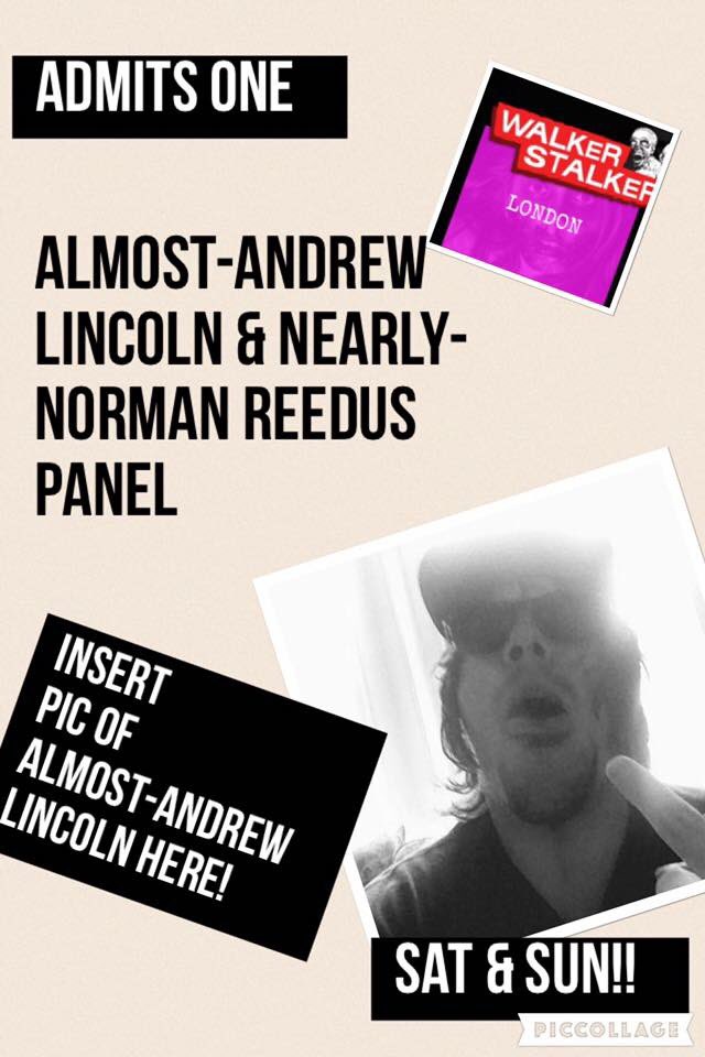 paulo765's tweet photo. Hey guys and gals ... Spread the word and let's get this happening ;).  #WSCLondon #walkerstalkercon https://t.co/FowBJ5qF2o