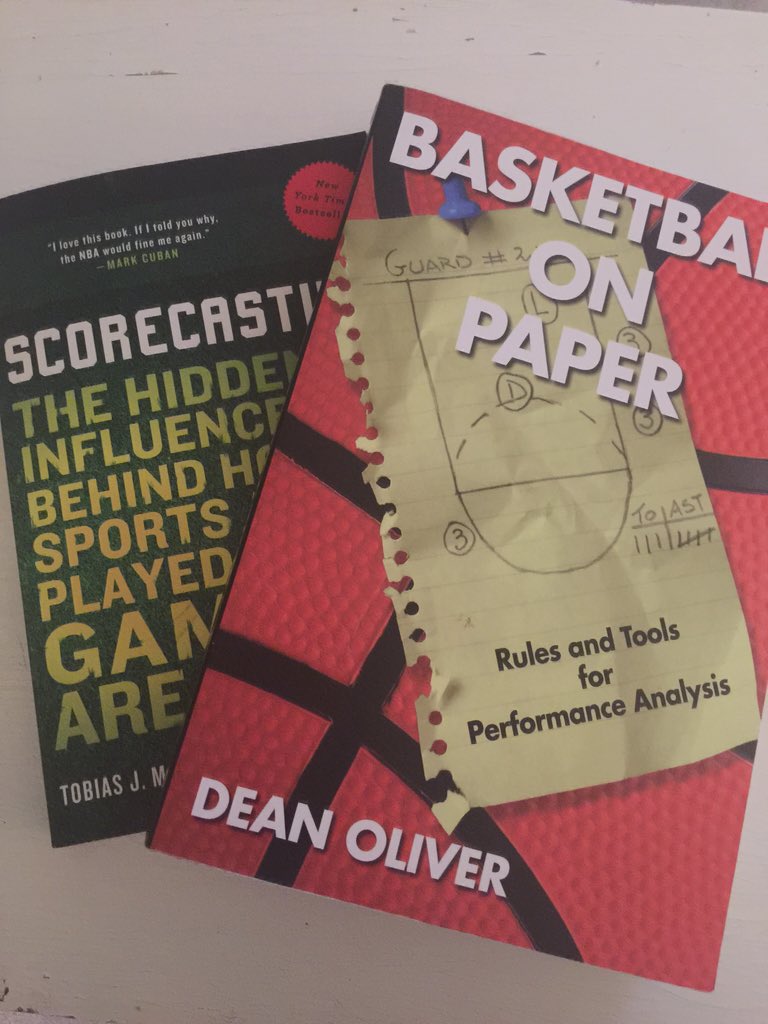 What are you reading?

#SportsAnalyticsNation 🏀🏈

#NBAAnalytics // #NBAData