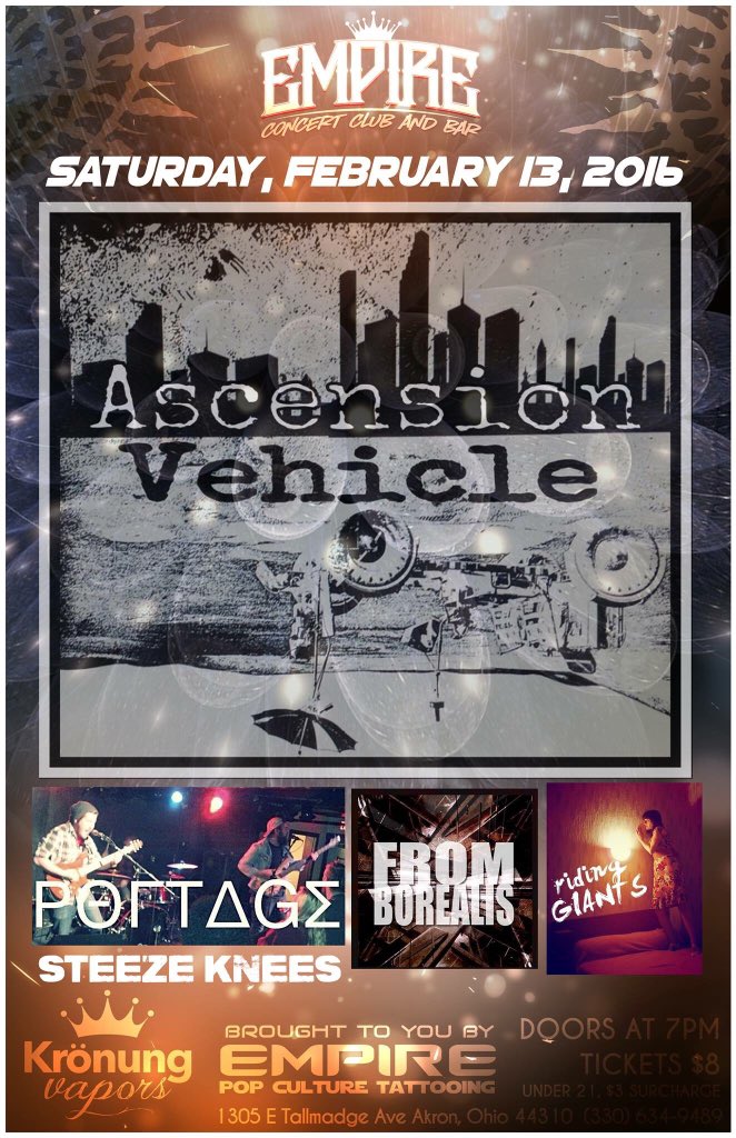 ayyooo this is next weekend with the homies <a href="/FromBorealis/">From Borealis</a> and other rad bands✨ come get sad with us