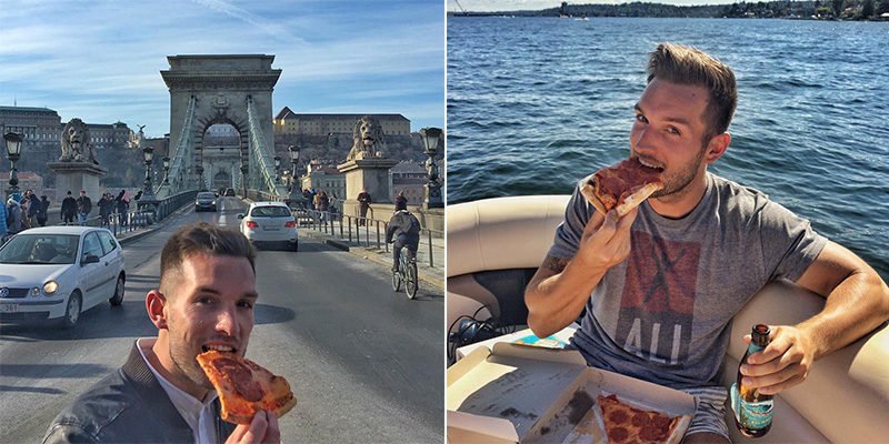 EdwardosPizza's tweet photo. Phil is a pizza traveler. He's eaten pizza in over 30 countries. Phil is living life right. https://t.co/pD0IwMTOyt https://t.co/ICfNjffGdI