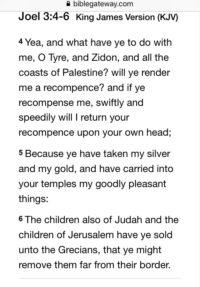 MrRickieBanks's tweet photo. @bryhami @Dreadponzul Tyre and Zidon =Africans 

Children of Judah &amp; Jerusalem = Israelites

 Grecians =white man https://t.co/5IY6Y1VfZS
