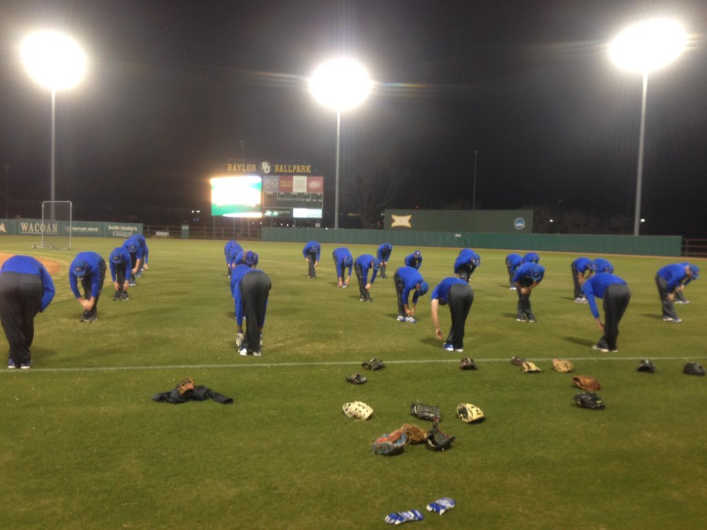 MSC_Baseball's tweet photo. Stopped at @BaylorBaseball for a quick practice to break up the drive. Thanks for keeping the lights on for us! https://t.co/44m61jmCQ9