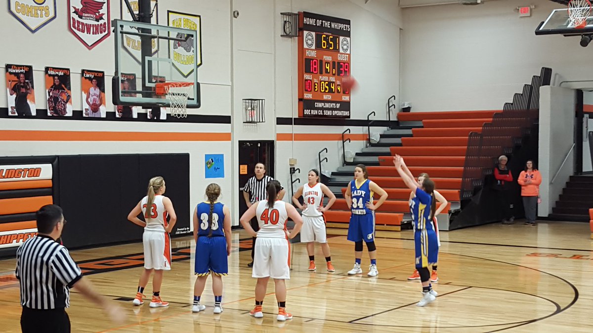 Junior Hailee Erickson scores her 1,000th point in her basketball career! <a href="/OzarksOzone/">Ozarks Sports Zone</a> <a href="/KKountry95/">KKountry95</a> <a href="/scoreboardguy/">SCOREBOARD GUY</a>