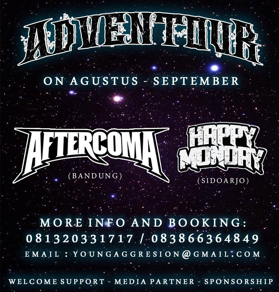 @UNDERGREEN_EO "ADVENTOUR" on Agustus 2016 <a href="/AFTERCOMA/">AFTERCOMA</a> X <a href="/HappyMondayPHC/">Happy Monday</a> Info &amp; Booking: 081320331717 / 083866364849