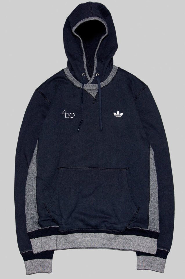Blends_US's tweet photo. @adidasoriginals x #THEFOURNESS logo pullover hoodie available now online and in store https://t.co/510T19lJVh https://t.co/e994pQFylL