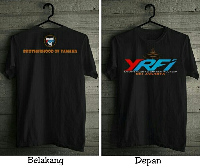 Limited Edition Kaos YRFI Jakarta IDR 90K (blm ongkir) M, L , XL, XXL Hitam Hub Firman 085793011723 (WA)