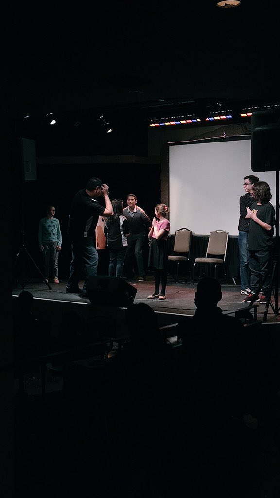 InspireSantaFe's tweet photo. One of the performances from tonight. David Jaramillo Krystal Lucero and their protege Loissel Olozabal making magic https://t.co/pzVXFOISqL