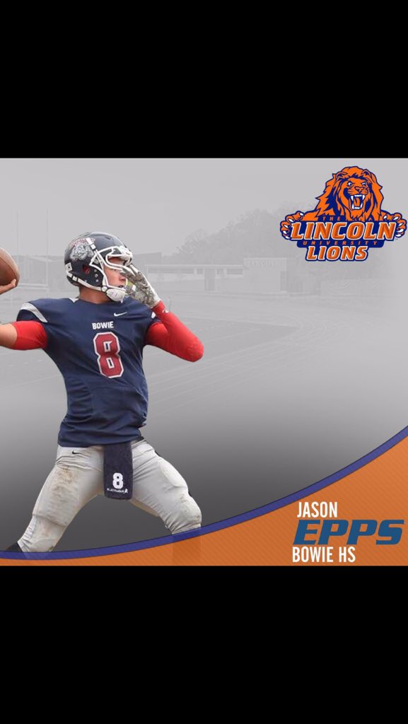bowie_qb8's tweet photo. Blessed to say that i am committing to Lincoln University๐โ๐ฝ๐ฆ
All Glory To God!๐๐ฝ๐๐ฝ
#Grind4God #RipOkon #DSO https://t.co/TsE52k9sSi